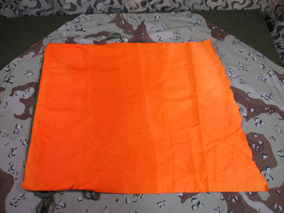 USGI VS-17 GVX Signal Panel Orange Pink Military Surplus Cut End Straps Fair