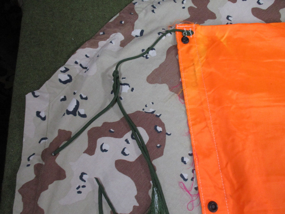 USGI VS-17 GVX Signal Panel Orange Pink Military Surplus Cut End Straps Fair