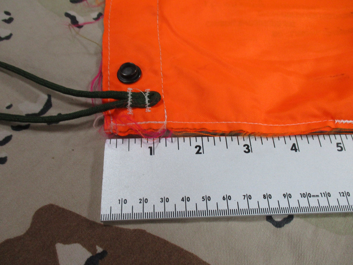 USGI VS-17 GVX Signal Panel Orange Pink Military Surplus Cut End Straps Fair