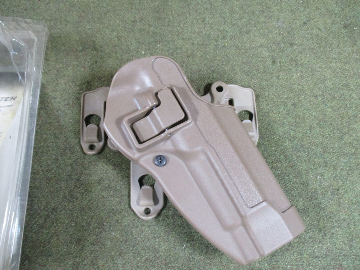 Blackhawk CQC SERPA Holster Beretta 92/96 Tan Belt Paddle Used