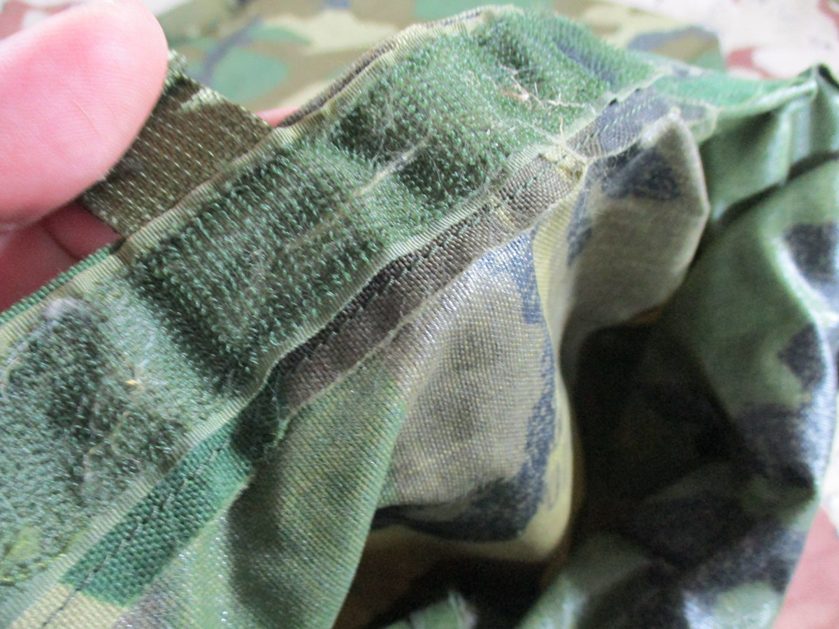 USGI Woodland Camo Ensemble Carrying Bags 2 Pack Military Surplus Used Fair