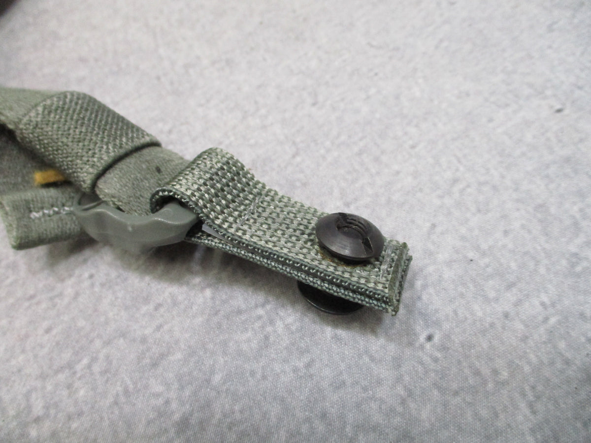 USGI ACH Helmet Chin Strap Foliage Green Hardware NSN 8470-01-530-0868 New