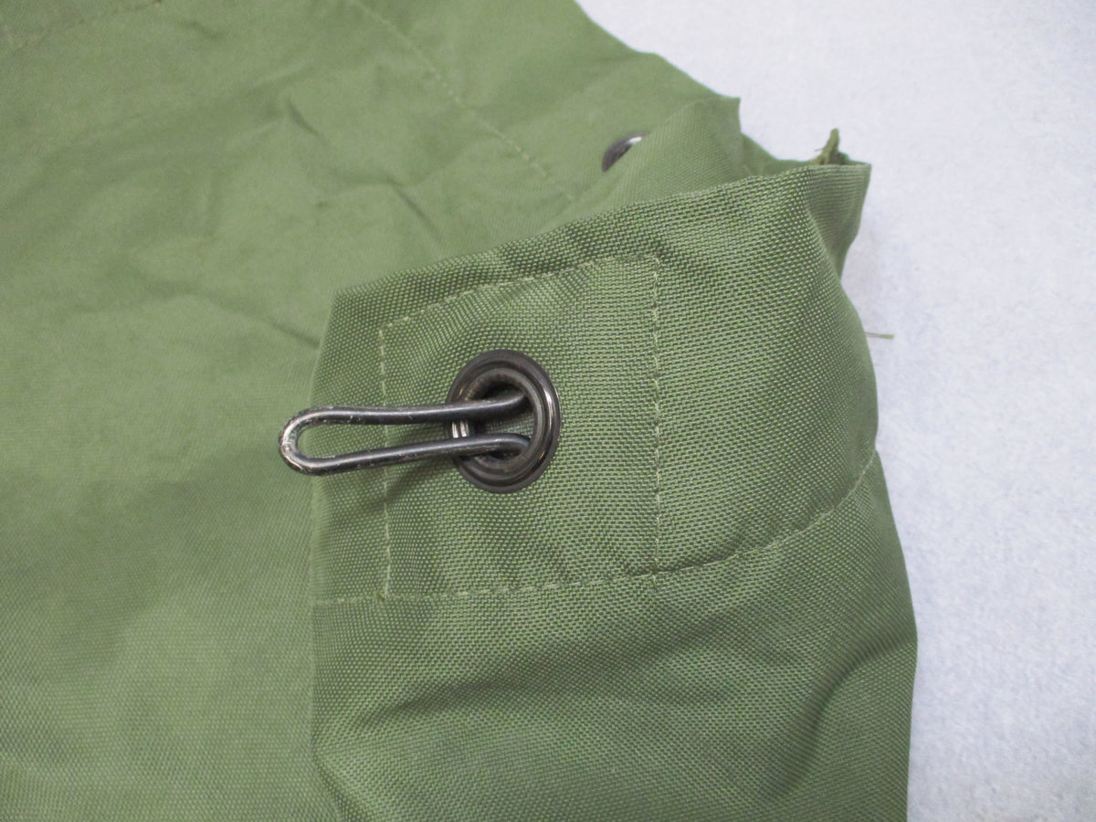 USGI OD Green Top Load Duffle Sea Bag Backpack Straps Used Good