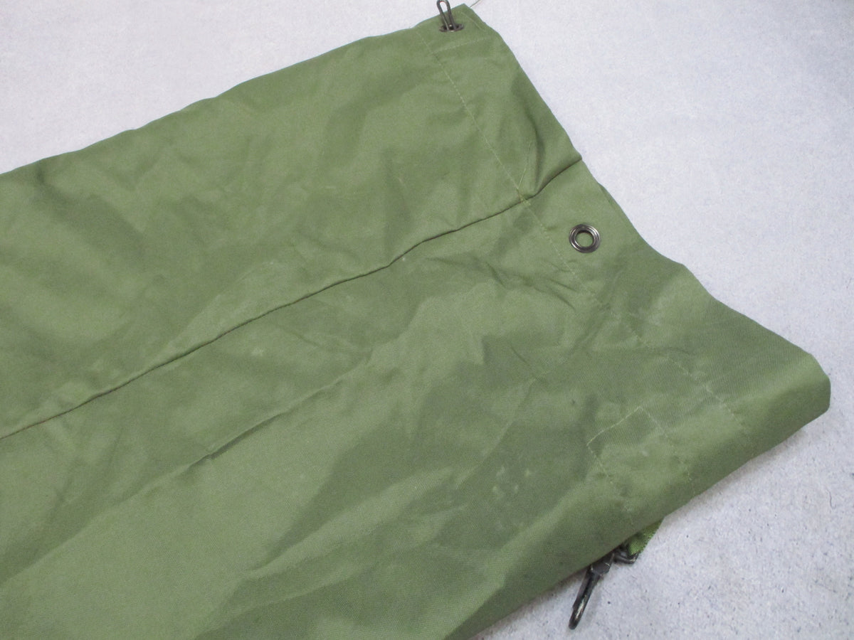 USGI OD Green Top Load Duffle Sea Bag Backpack Straps Used Good