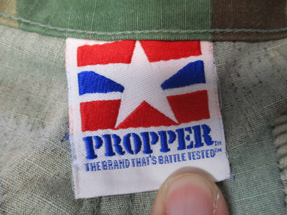 Propper Woodland Camo BDU Pants Medium Long 50/50 NyCo Ripstop Cargo Trousers - Centex Military Gear