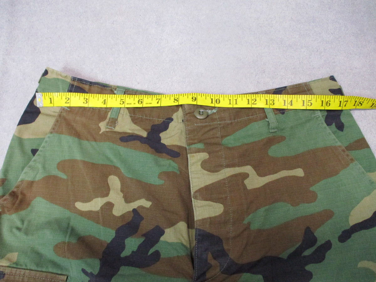 Propper Woodland Camo BDU Pants Medium Long 50/50 NyCo Ripstop Cargo Trousers - Centex Military Gear