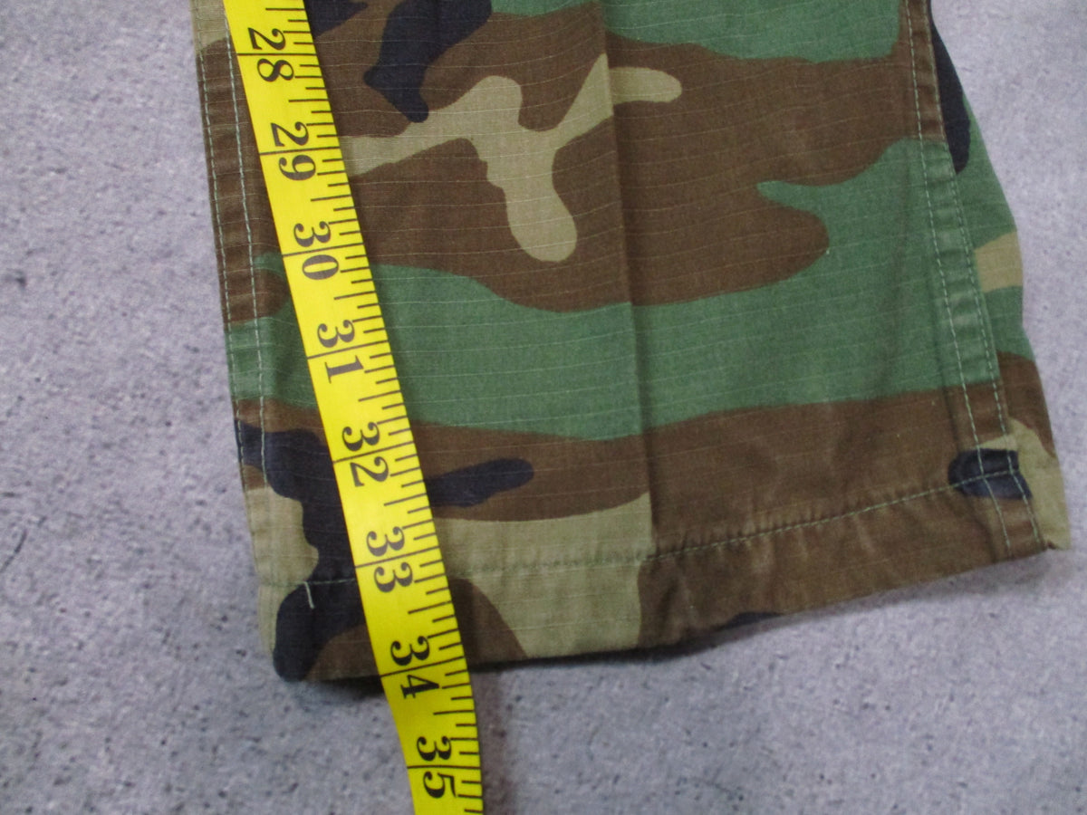 Propper Woodland Camo BDU Pants Medium Long 50/50 NyCo Ripstop Cargo Trousers - Centex Military Gear