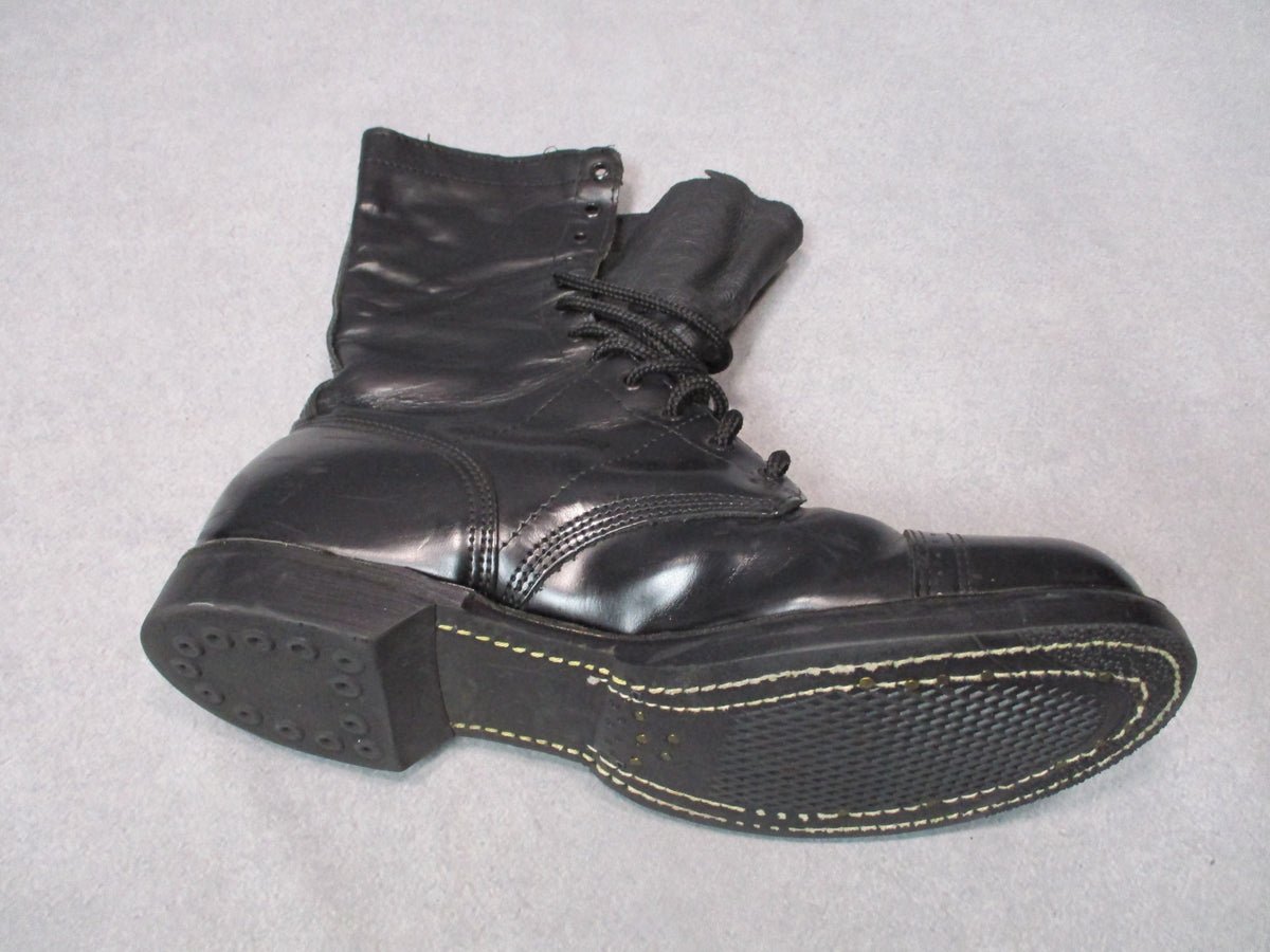 Corcoran 1500 Jump Boots Men's 12 D Black Leather Cap Toe Lace Up Made in USA - Centex Military Gear