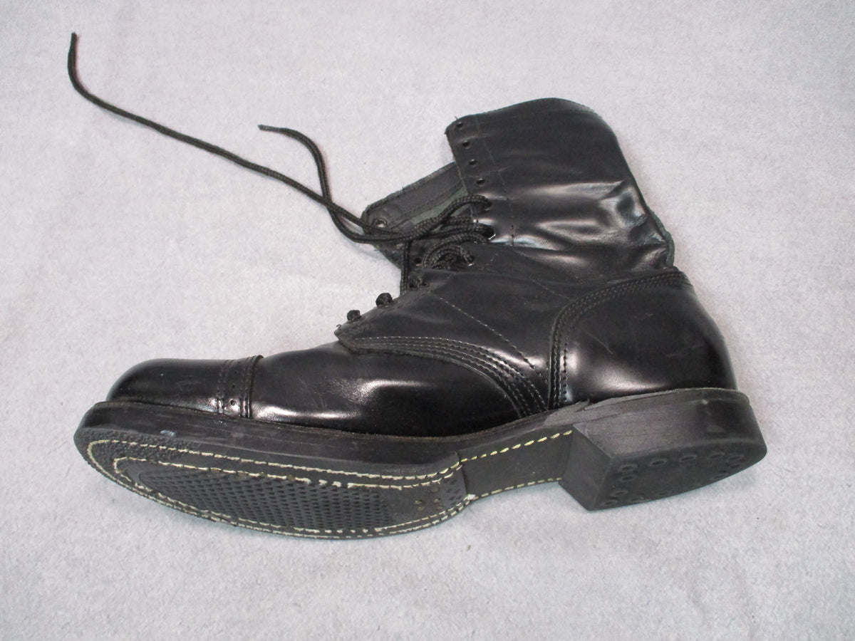 Corcoran 1500 Jump Boots Men's 12 D Black Leather Cap Toe Lace Up Made in USA - Centex Military Gear