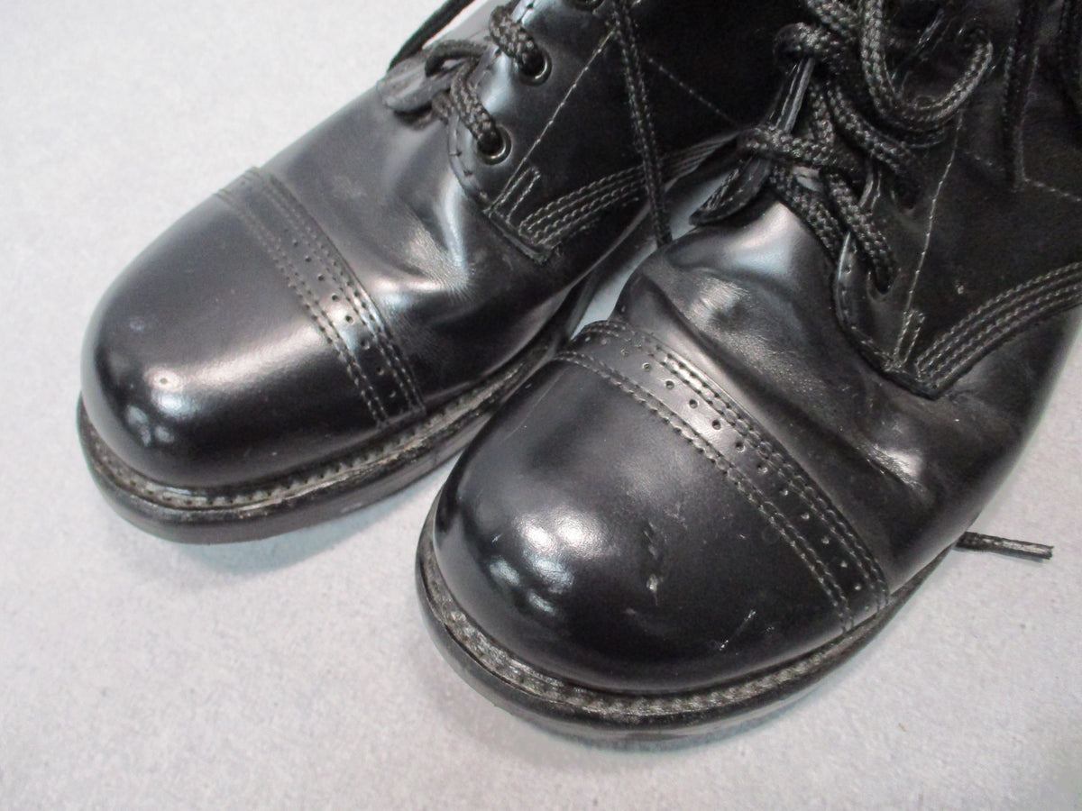 Corcoran 1500 Jump Boots Men's 12 D Black Leather Cap Toe Lace Up Made in USA - Centex Military Gear