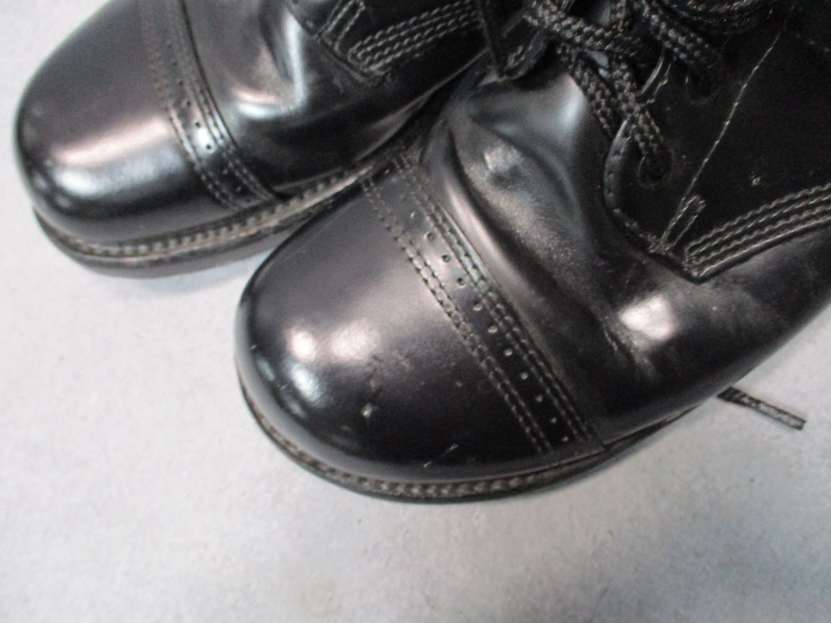 Corcoran 1500 Jump Boots Men's 12 D Black Leather Cap Toe Lace Up Made in USA - Centex Military Gear