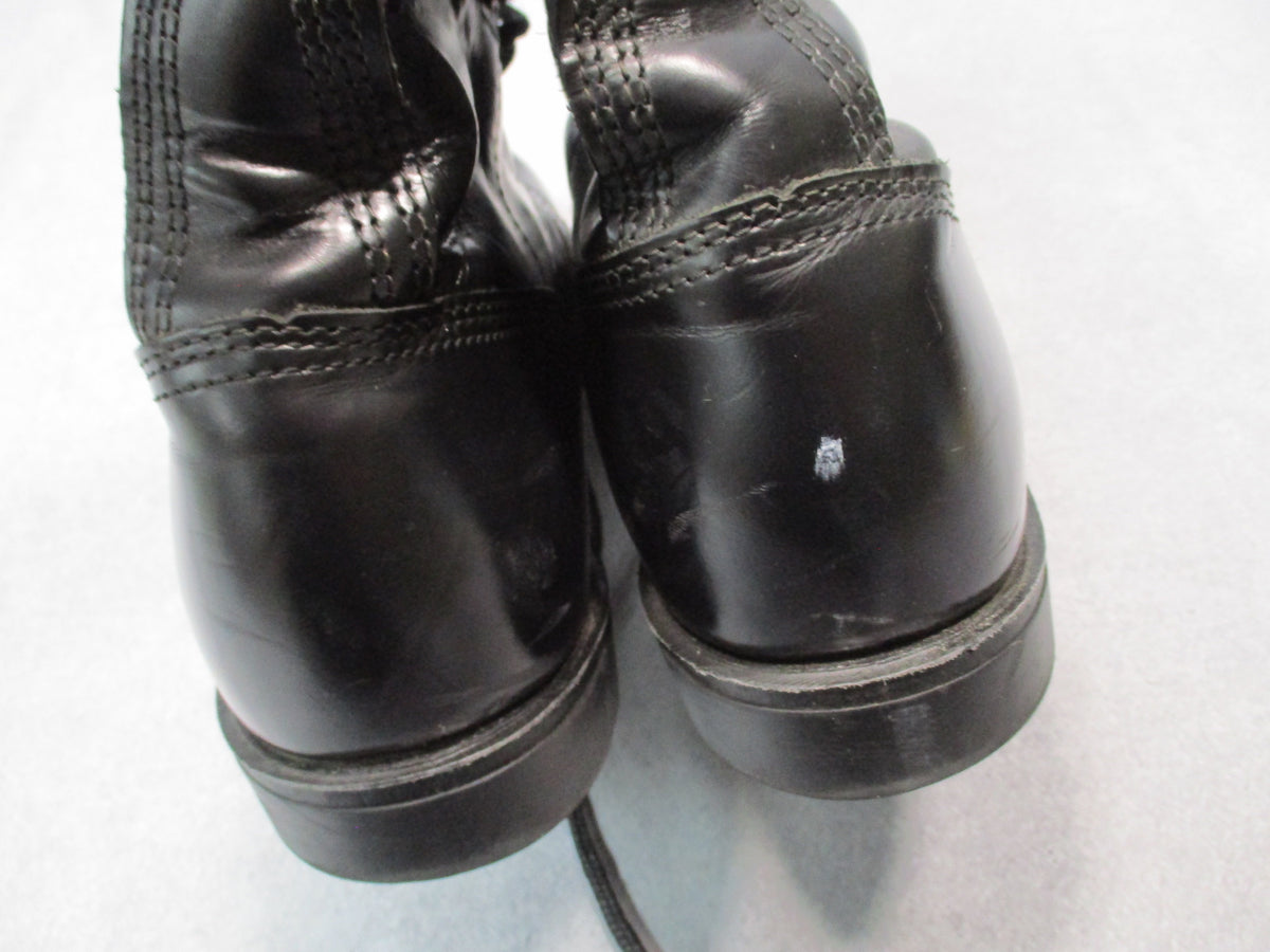 Corcoran 1500 Jump Boots Men's 12 D Black Leather Cap Toe Lace Up Made in USA - Centex Military Gear