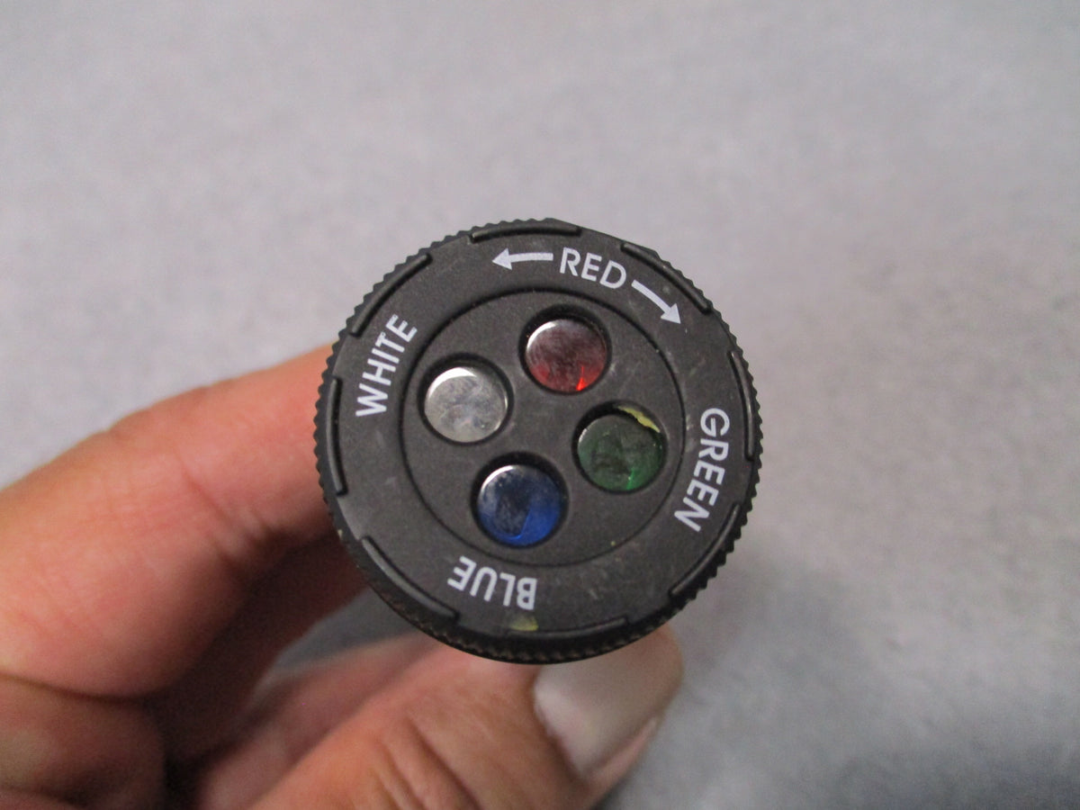 Gerber Recon 4 Color LED Task Flashlight Black White Red Green Blue AA Working - Centex Military Gear