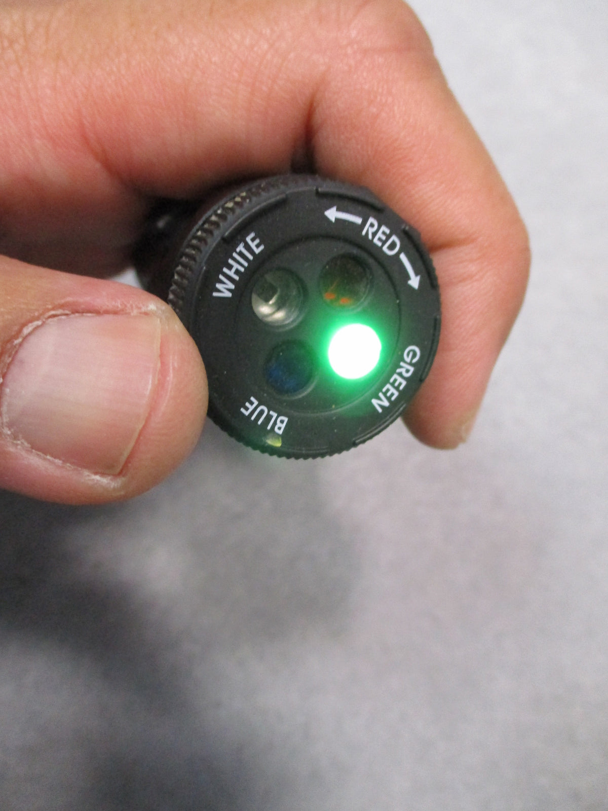 Gerber Recon 4 Color LED Task Flashlight Black White Red Green Blue AA Working - Centex Military Gear