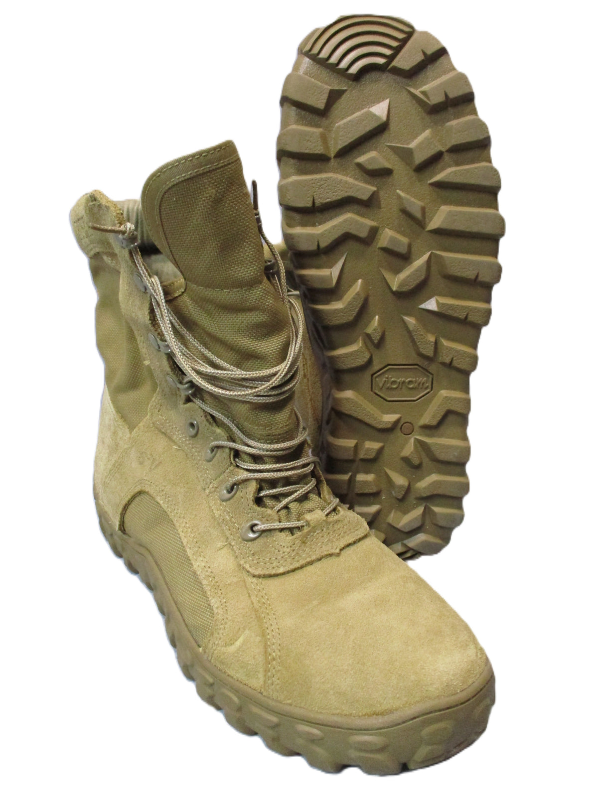Rocky S2V RKC100 Boots Men's 12 M Coyote 600g Insulated USA Made Vibram Combat - Centex Military Gear