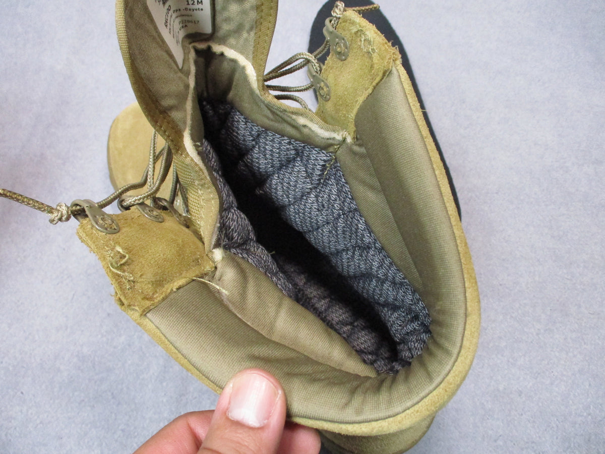 Rocky S2V RKC100 Boots Men's 12 M Coyote 600g Insulated USA Made Vibram Combat - Centex Military Gear