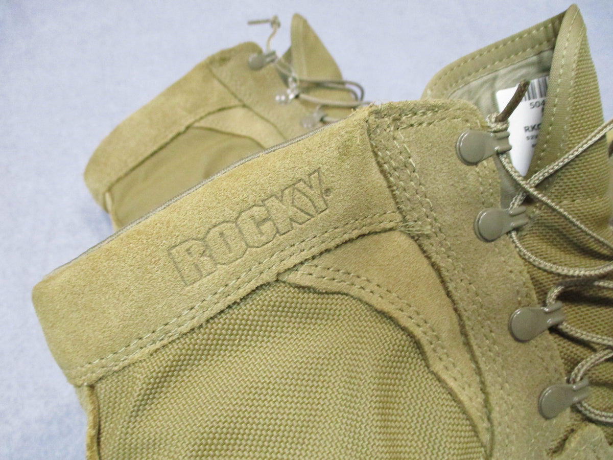 Rocky S2V RKC100 Boots Men's 12 M Coyote 600g Insulated USA Made Vibram Combat - Centex Military Gear
