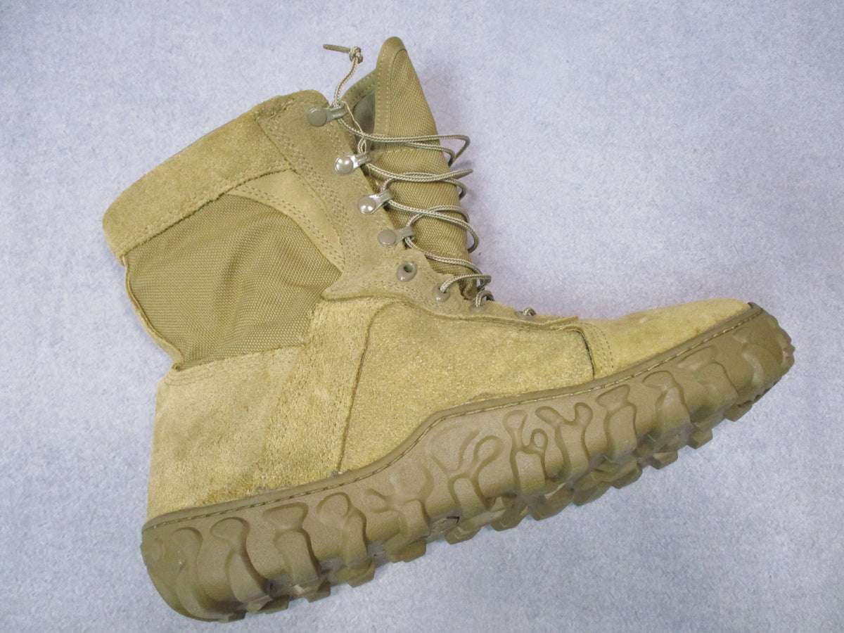 Rocky S2V RKC100 Boots Men's 12 M Coyote 600g Insulated USA Made Vibram Combat - Centex Military Gear