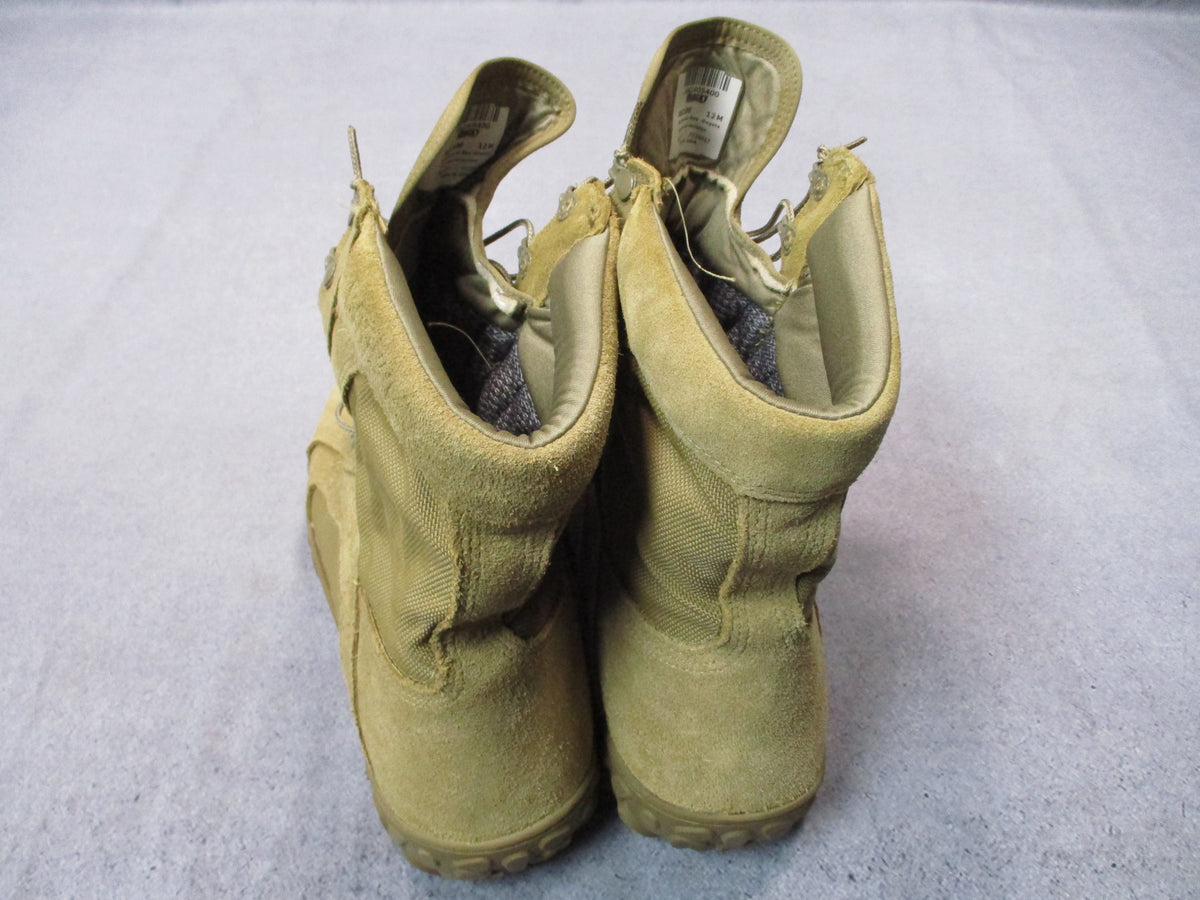 Rocky S2V RKC100 Boots Men's 12 M Coyote 600g Insulated USA Made Vibram Combat - Centex Military Gear
