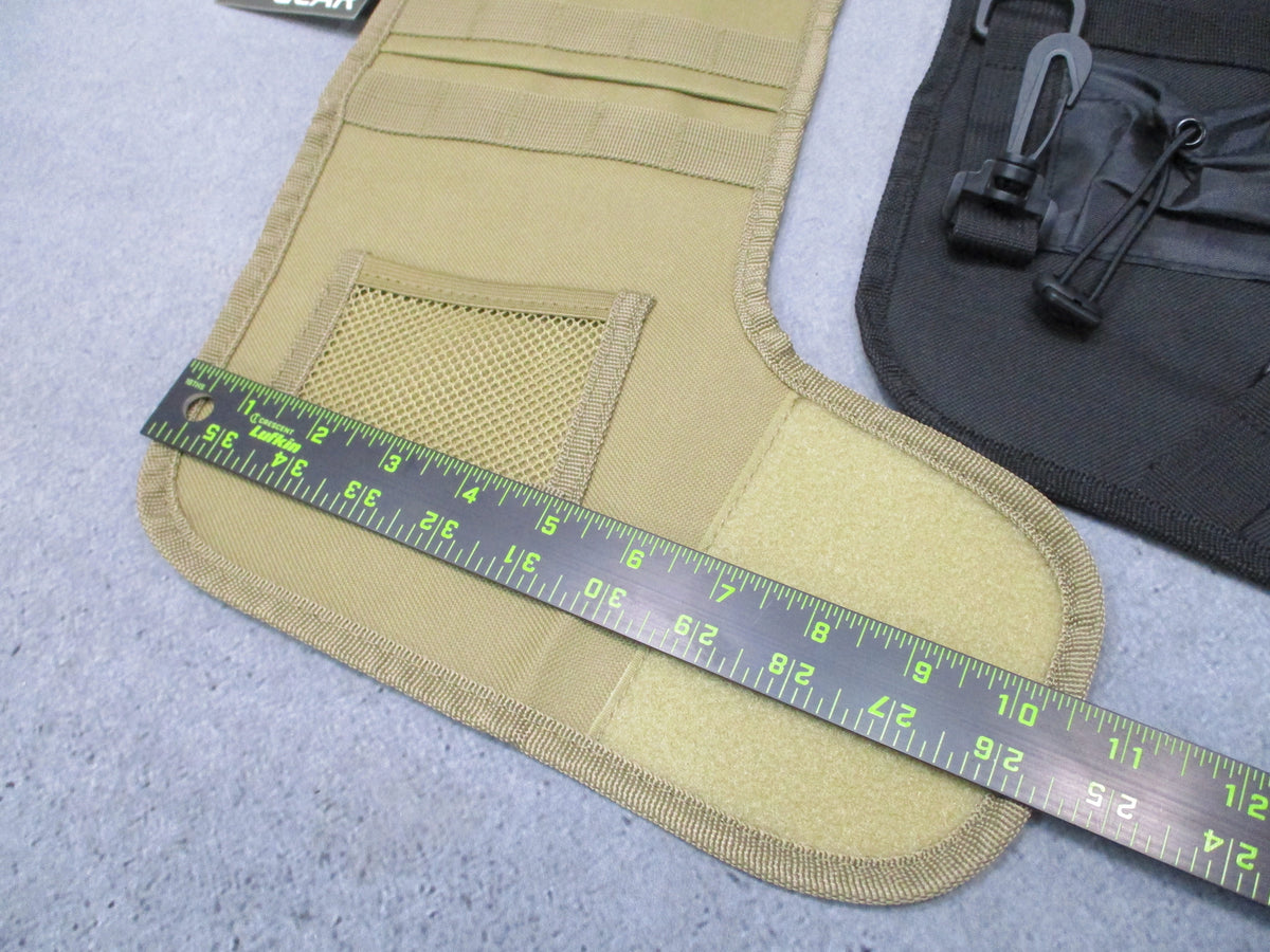 VISM NcSTAR Tactical Christmas Stockings 2PK Black Tan MOLLE NWT