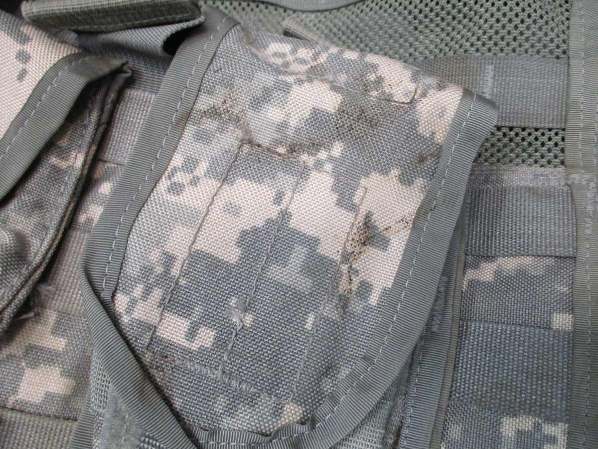 USGI MOLLE II FLC Vest ACU UCP 9 Pouch Rifleman Set NSN 8465-01-525-0577