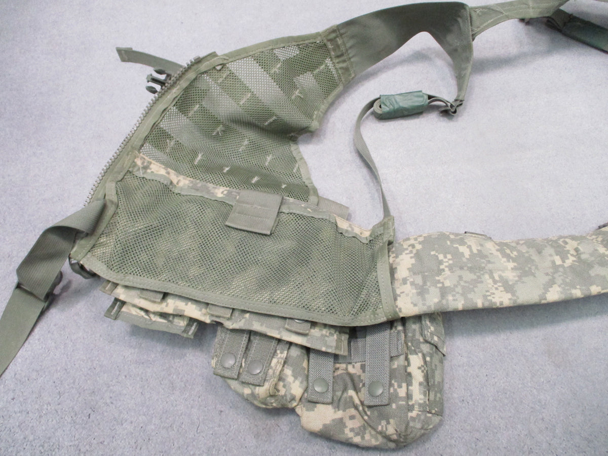 USGI MOLLE II FLC Vest ACU UCP 9 Pouch Rifleman Set NSN 8465-01-525-0577