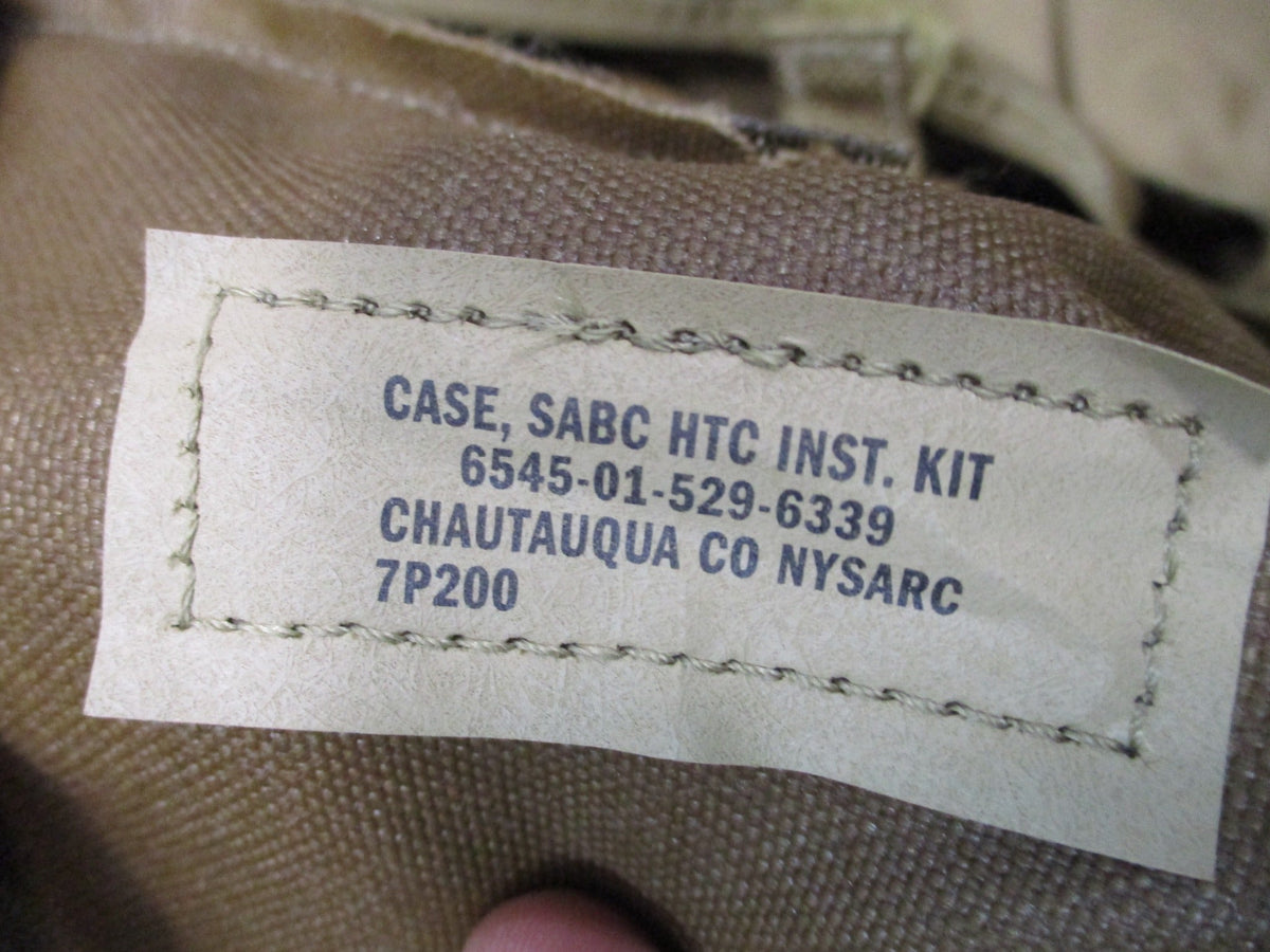 USGI USAF SABC Military Medical Bag Coyote EMT Medic Case NSN 6545-01-529-6339