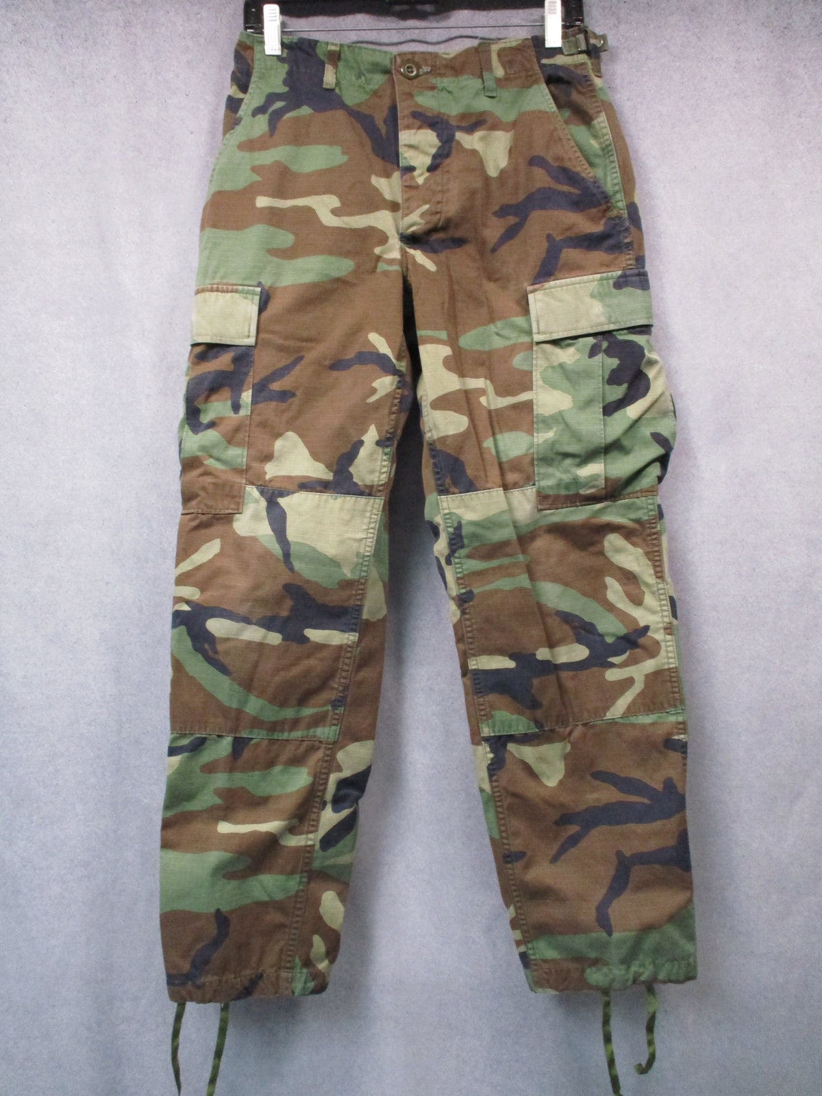 USGI Woodland BDU Trousers Small Short 27-31 NSN 8415-01-390-1062 Used