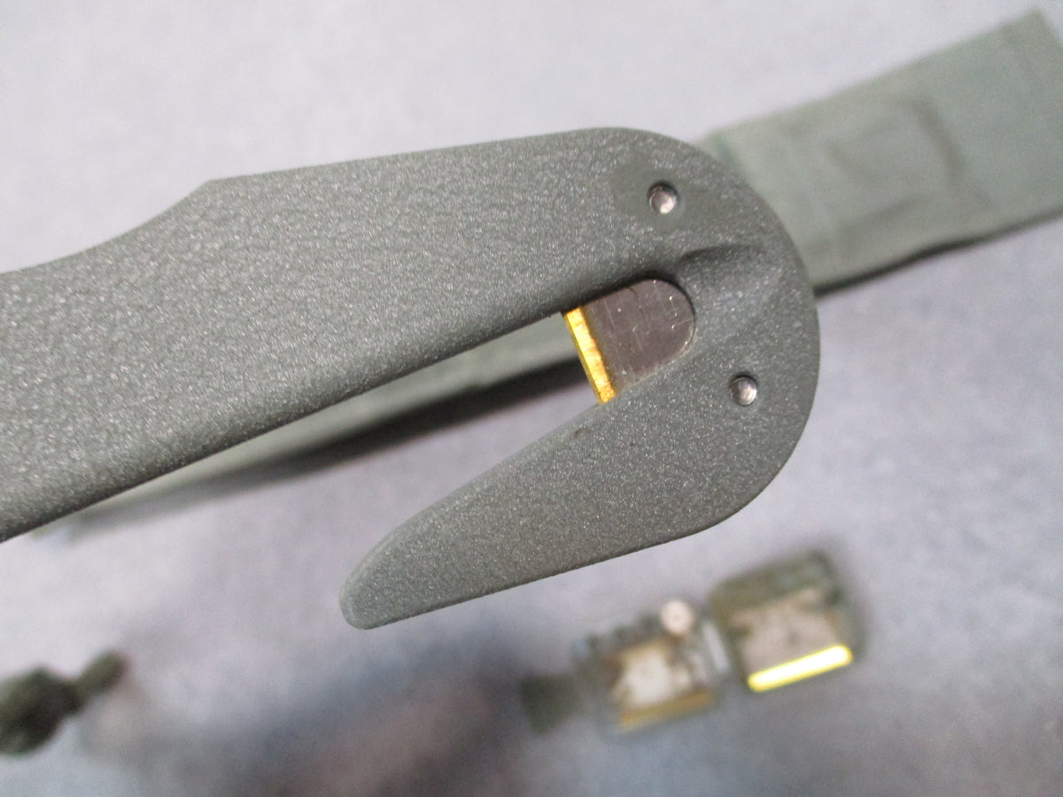 Ontario Knife USGI Model 1 Strap Cutter Rescue Hook Foliage Green w/ Spares