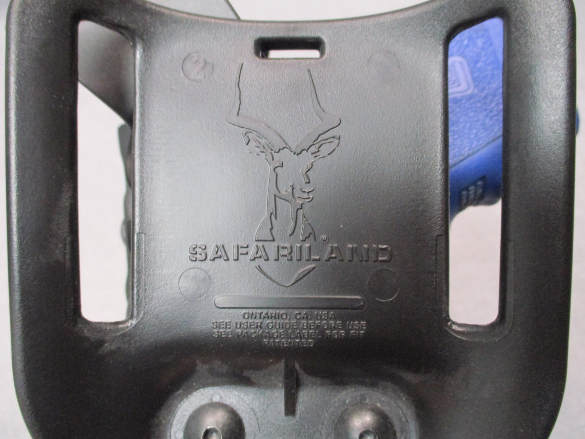 Safariland 6360-83 Glock 17 22 Level 3 Duty Holster RH black belt mount with secure retention and tactical design.