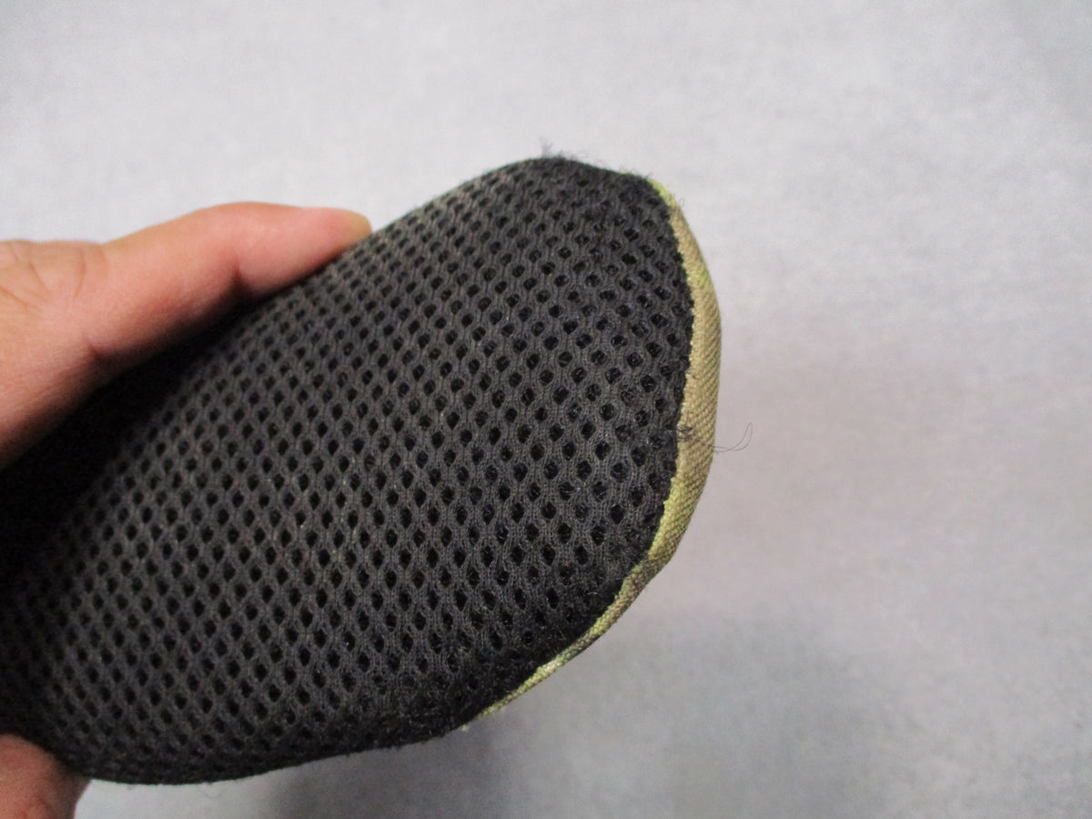 Used USGI MultiCam NAPE Pad for ACH helmet in sizes S, M, L, with NSN 8470-01-584-1750, designed for military helmets.