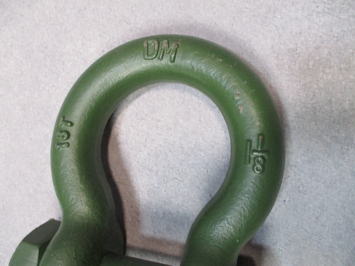 USGI Military Vehicle Shackle OD Green WLL 9.5 Ton DM 1-1/8 Screw Pin