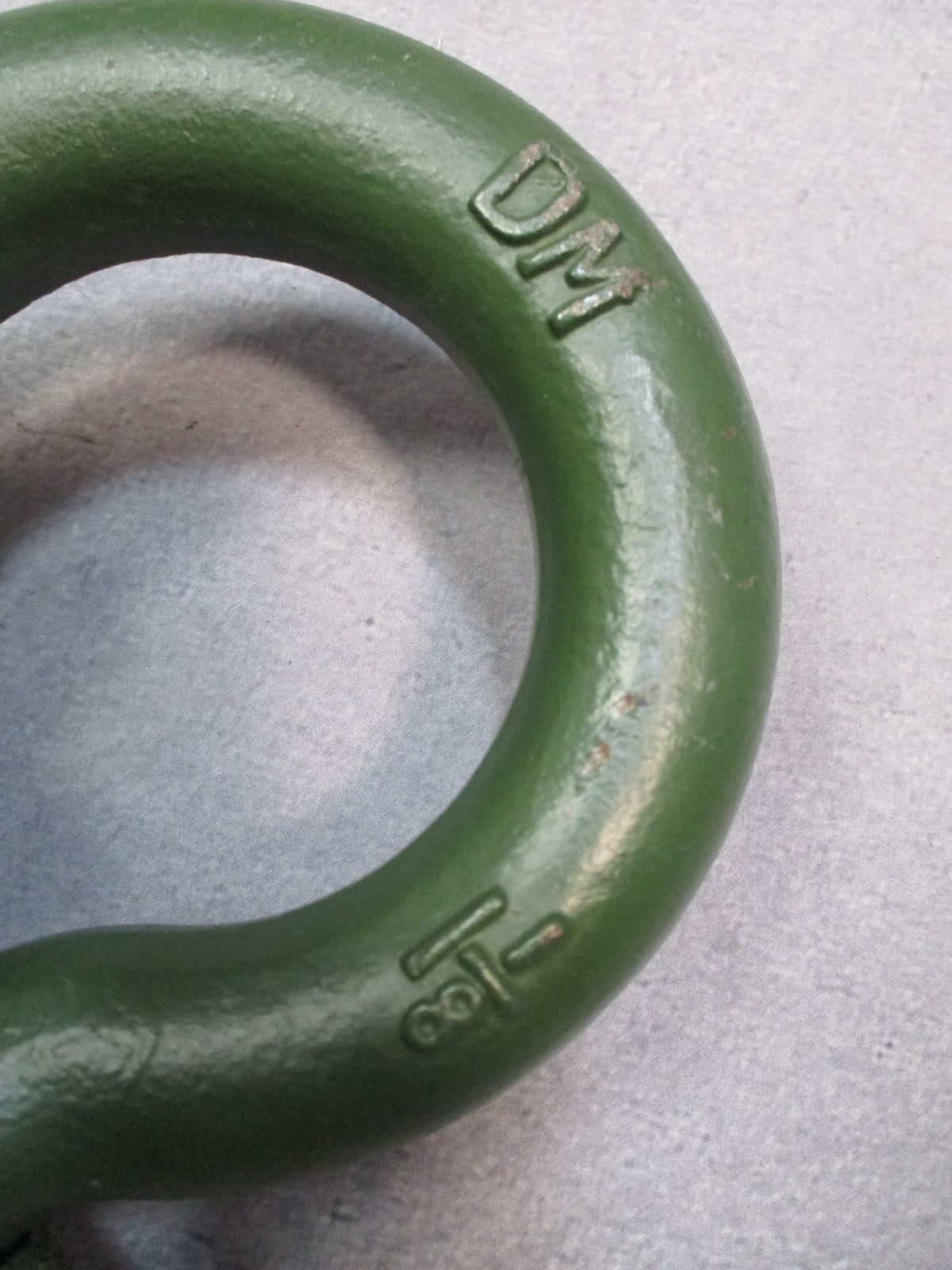 USGI Military Vehicle Shackle OD Green WLL 9.5 Ton DM 1-1/8 Screw Pin
