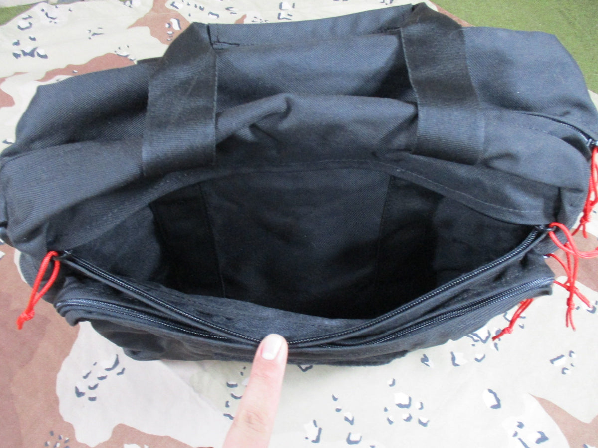 Black Tactical Range Bag EDC Concealed Carry Utility Organizer Multi Pocket Used