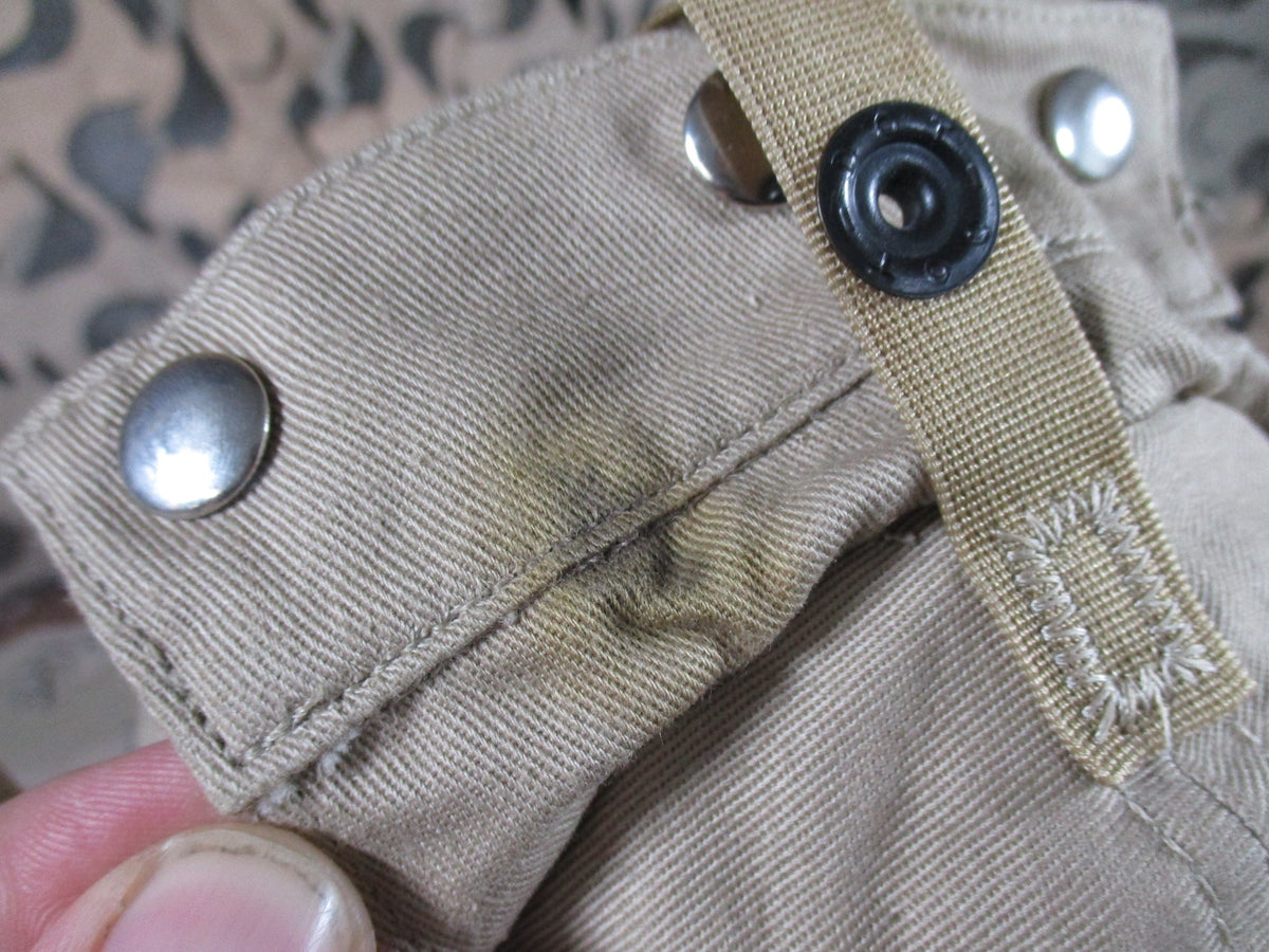 Naval Flight Deck Crewman Khaki Helmet Fabric Liner 7 1/2 Dow Cover Used