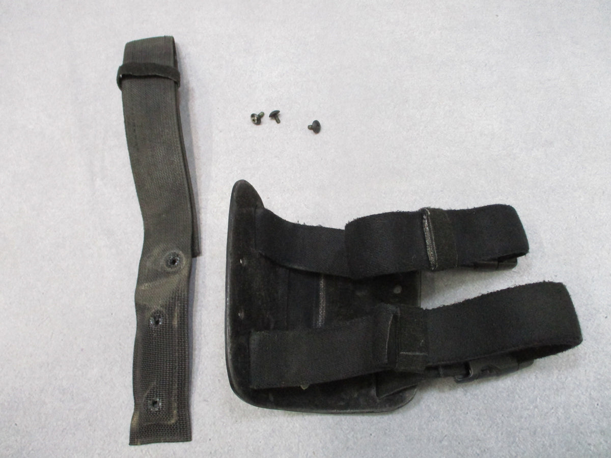 Safariland Black Drop Leg Shroud Double Thigh Strap Platform with 3 Screws