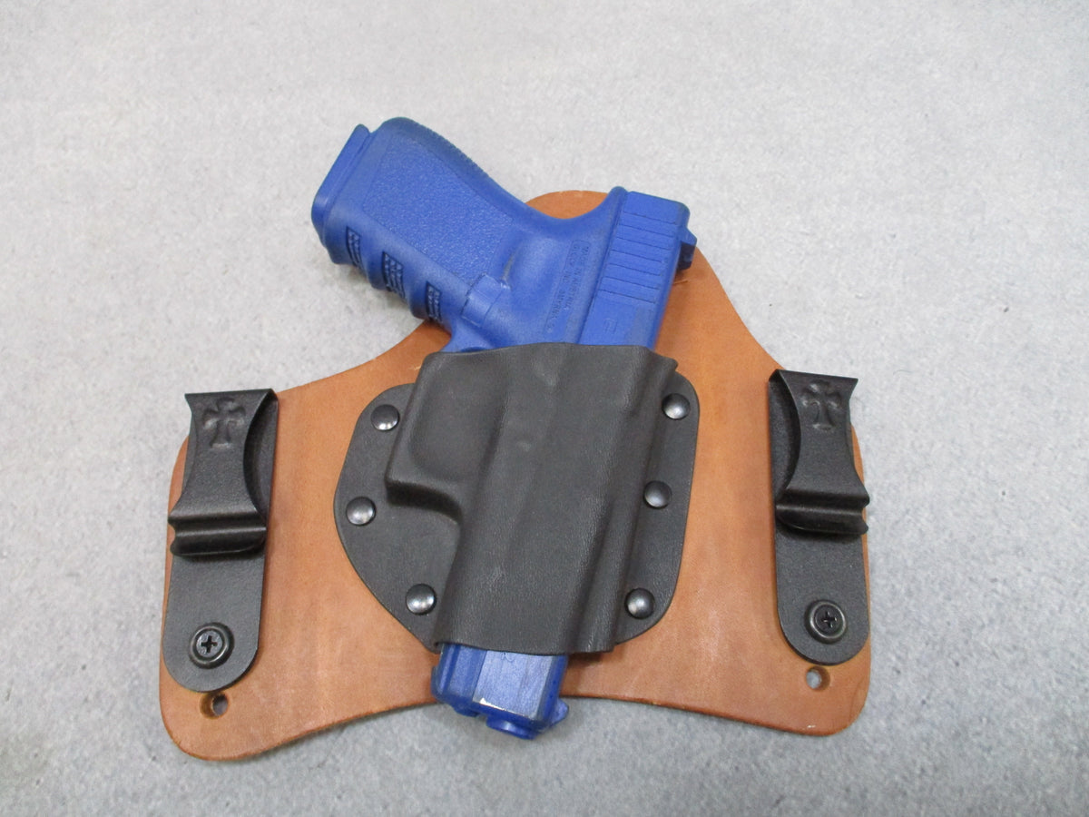 CrossBreed SuperTuck IWB Holster RH Founders Leather Black Kydex See Fit Notes