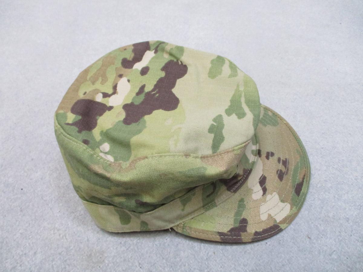 USGI SEKRI Scorpion OCP Patrol Cap 7 1/4 Military Camo Hat Map Pocket