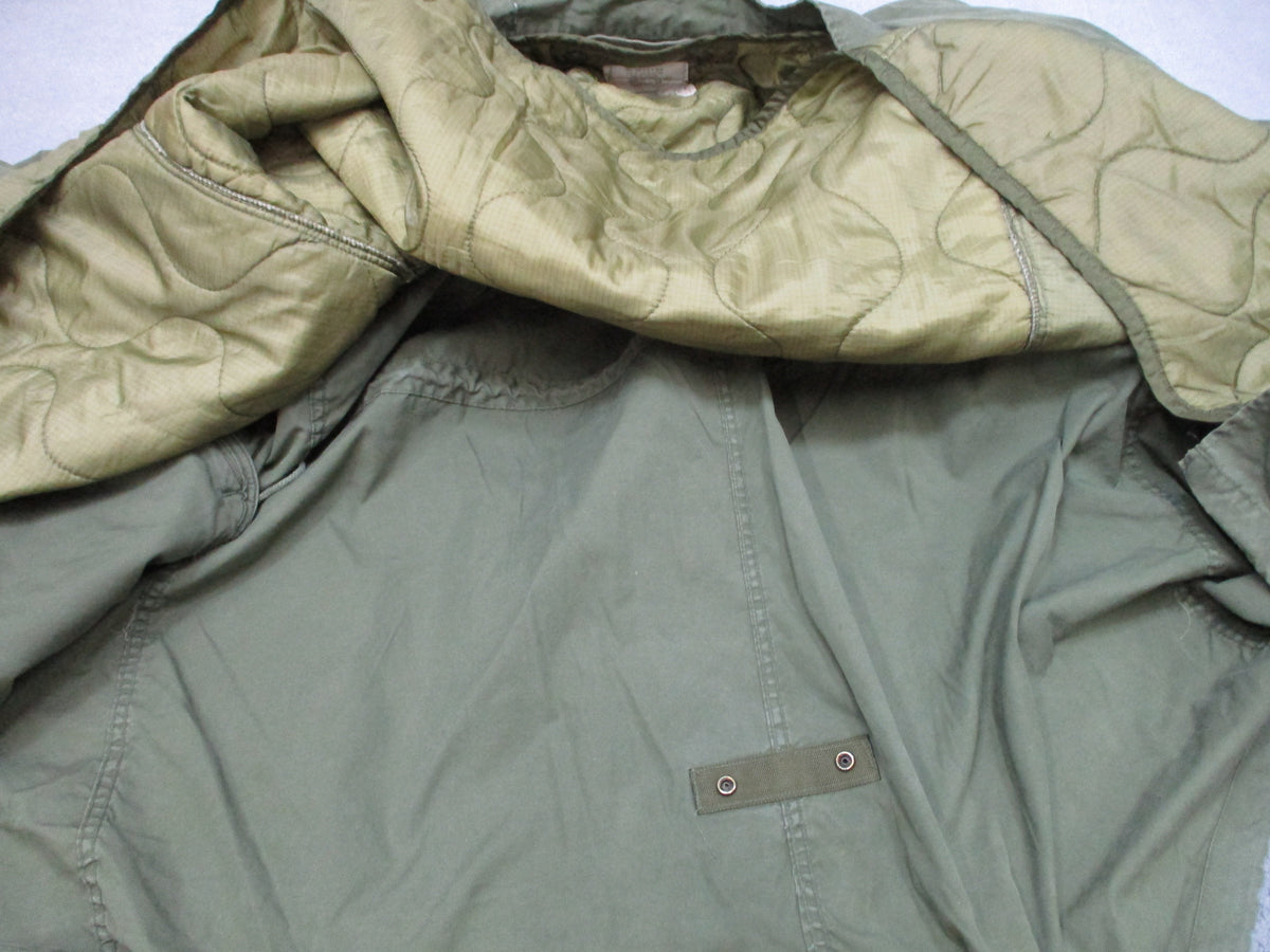 USGI M-65 OD Green Fishtail Parka Large Regular NSN 8415-00-782-3219