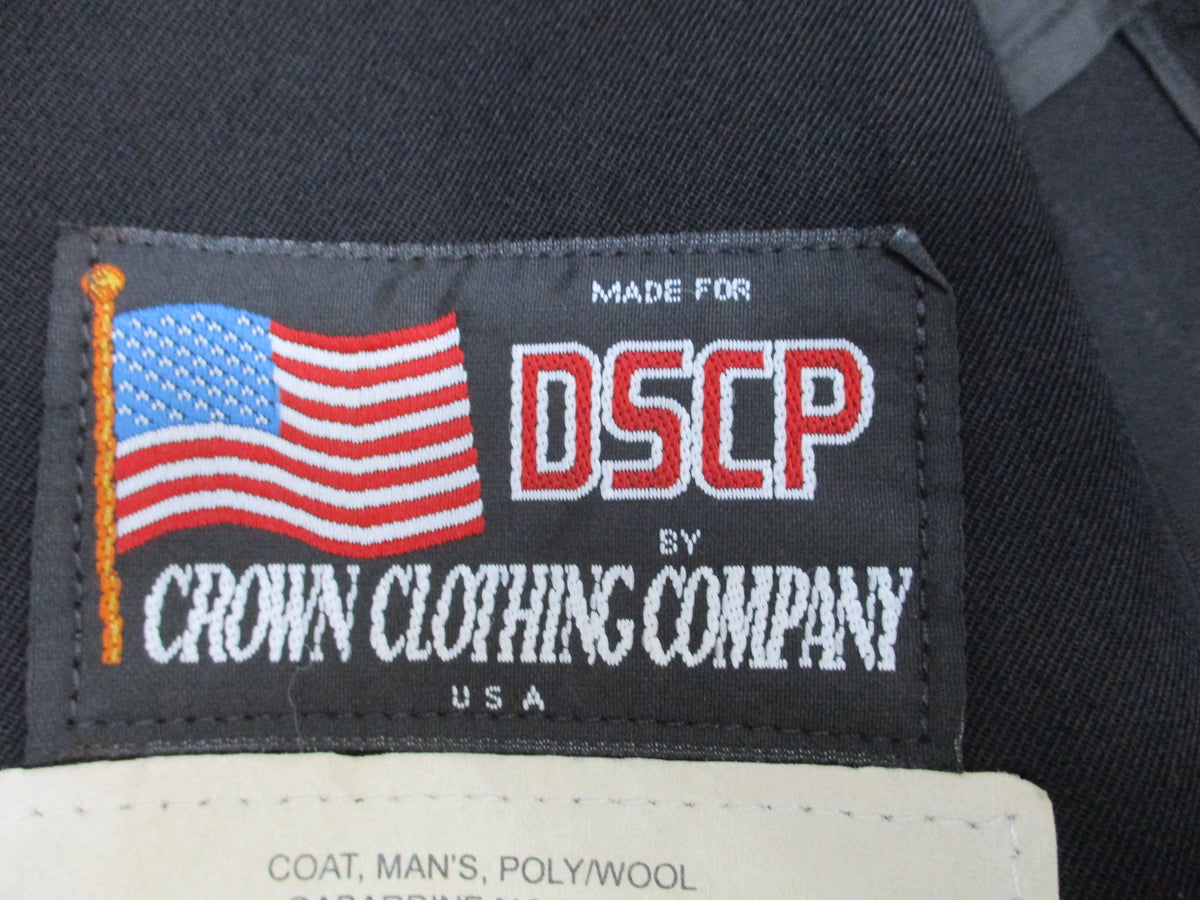 USMC Dress Blue Coat 41L Crown Clothing Poly Wool Marine Corps Uniform Jacket