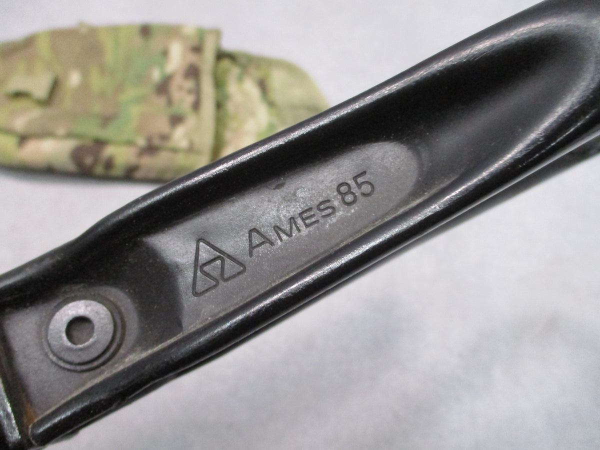 USGI Ames 1985 Folding Entrenching Tool E-Tool Shovel w MultiCam MOLLE II Pouch