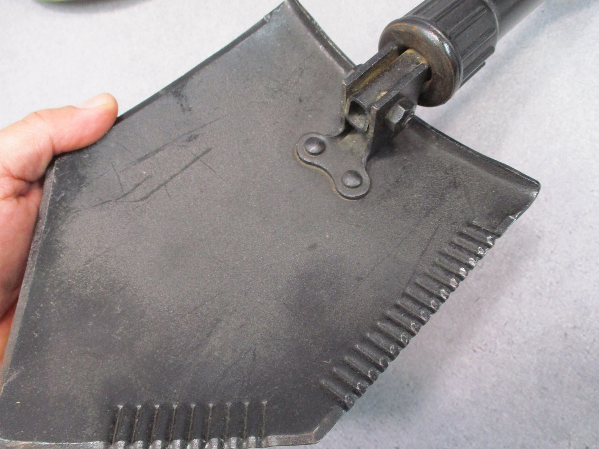 USGI Ames 1985 Folding Entrenching Tool E-Tool Shovel w MultiCam MOLLE II Pouch