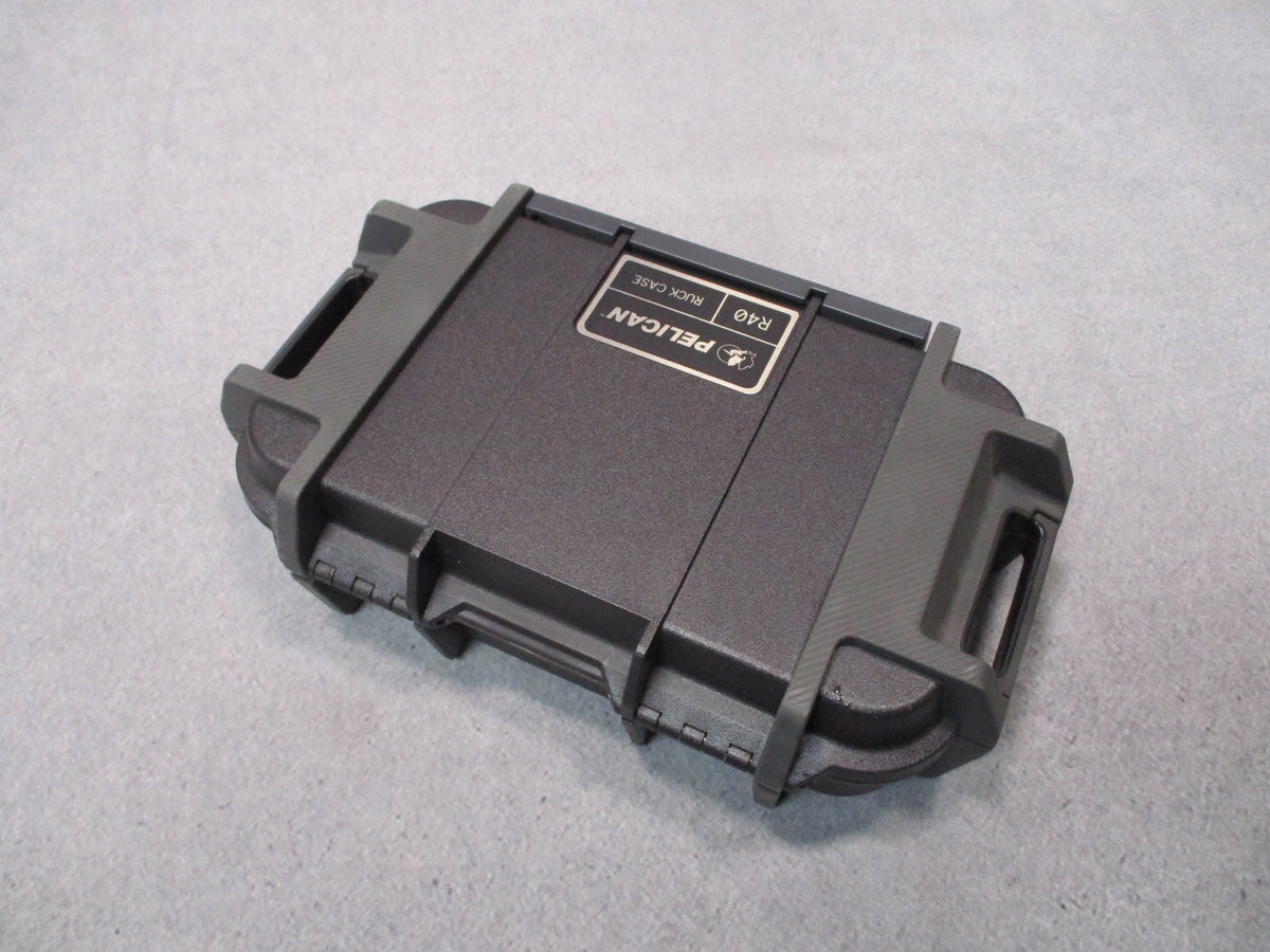 Pelican R40 Ruck Case Black Utility Storage Case with Divider Tray and Organizer