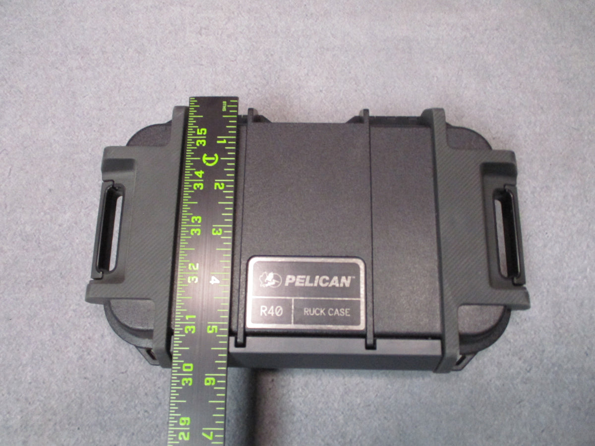 Pelican R40 Ruck Case Black Utility Storage Case with Divider Tray and Organizer