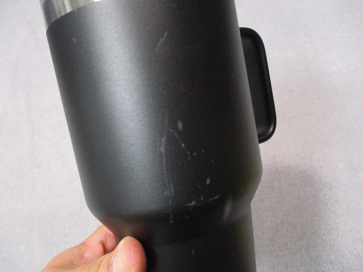 YETI Rambler 35 oz Black Handle Mug MagSlider Lid Theseus Engraved