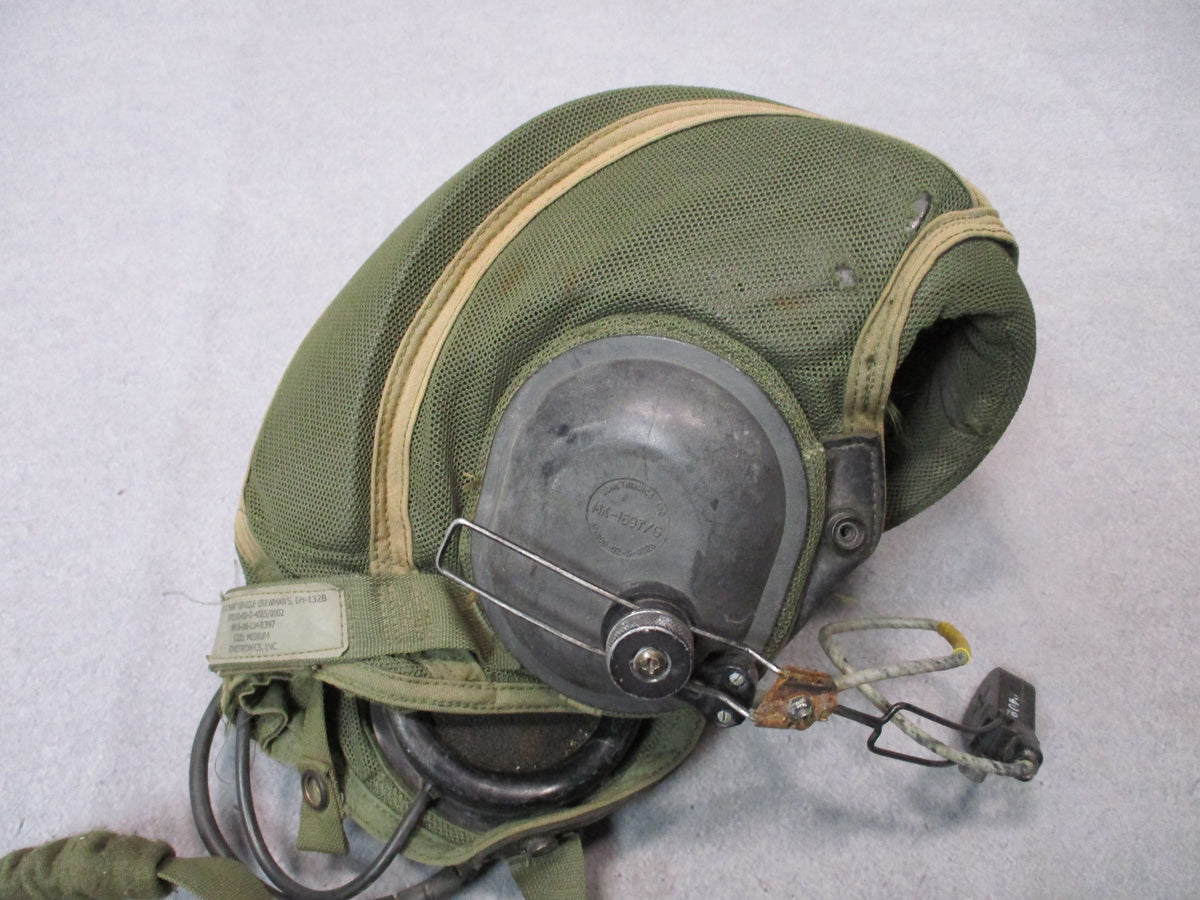 USGI Sonetronics DH-132B CVC Helmet Comms Medium NSN 8415-00-134-9897