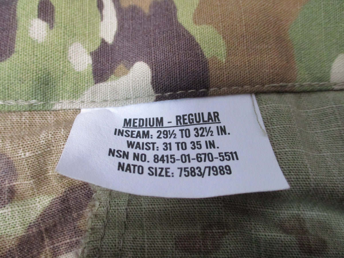 USGI IHWCU OCP Scorpion Hot Weather Uniform Set Medium Regular NWT