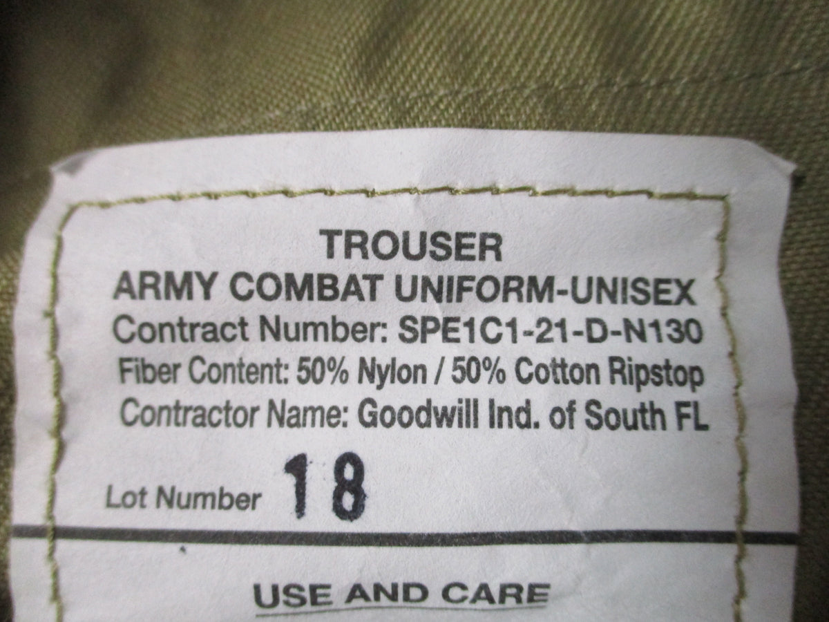 USGI Army Combat Uniform OCP Scorpion Coat Trousers Set Medium Regular NWT