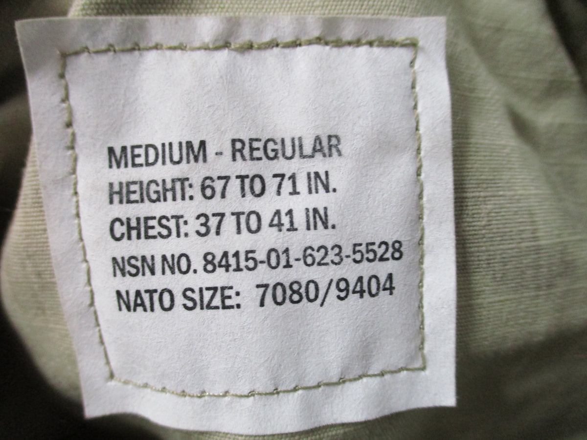 USGI Army Combat Uniform OCP Scorpion Coat Trousers Set Medium Regular NWT