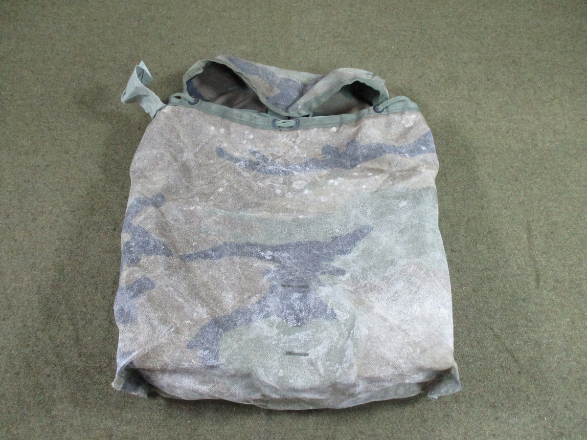 Woodland Camouflage Utility Pouch Belt Pack Used Fair PU Lining Deterioration - Centex Military Gear